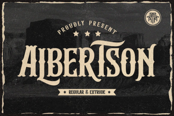 Albertson: A Bold Retro Blackletter Font That Commands Attention