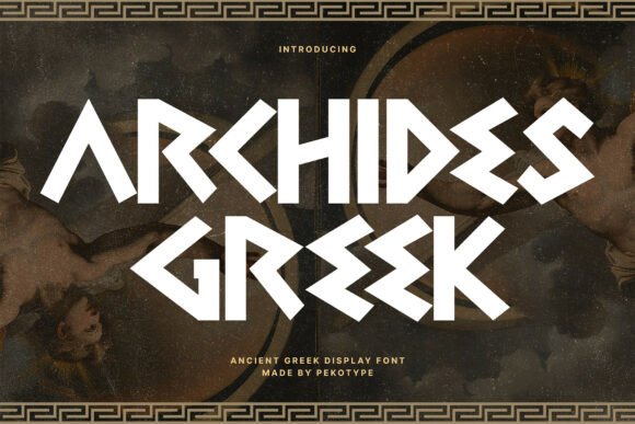Archides: The Classical Typography Bridge Between Ancient Grandeur and Modern Design