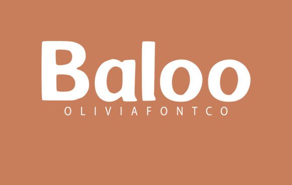 Baloo Font: Where Handwritten Charm Meets Modern Design Versatility
