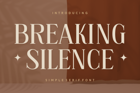 Breaking Silence: A Serif That Speaks With Purpose