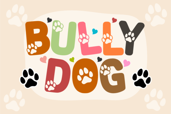 Bully Dog Font: Where Playful Typography Meets Pet-Centric Design