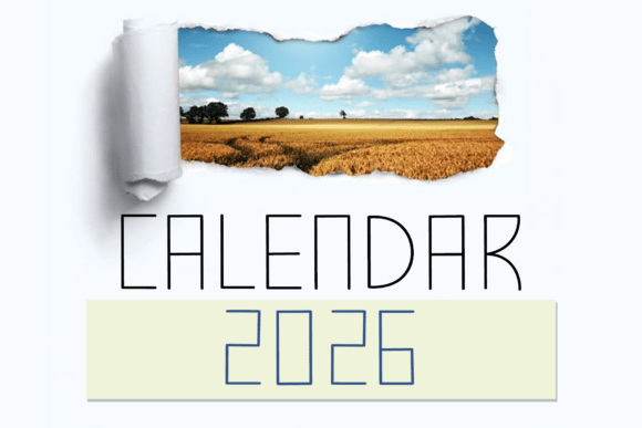 Calendar 2026: A Typographic Tool for Precision and Poise