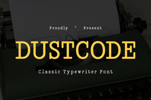 Dustcode: Classic Typewriter Font