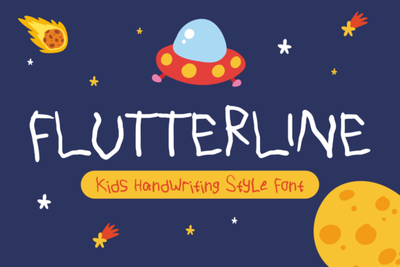 Flutter Line: The Handdrawn Font That Bridges Playfulness and Professional Design