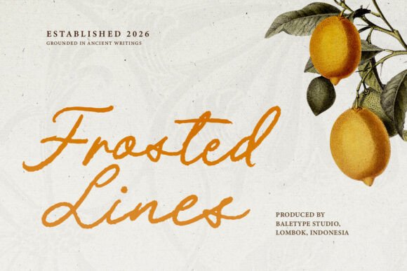 Frosted Lines: Where Texture Tells a Story