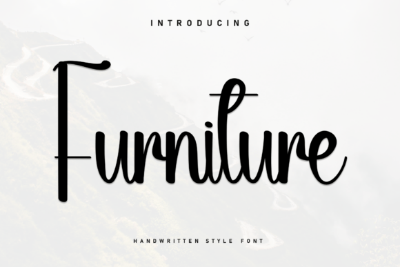 Furniture: A Handwritten Font with Effortless Elegance