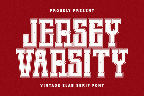 Jersey Varsity: Bold Collegiate Typography