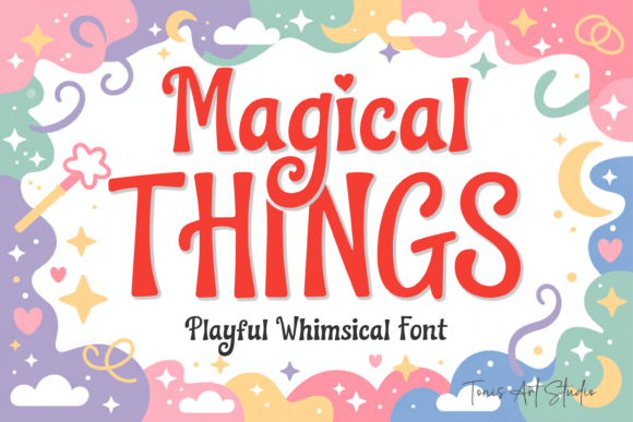 Magical Things: A Whimsical Font for Joyful Design