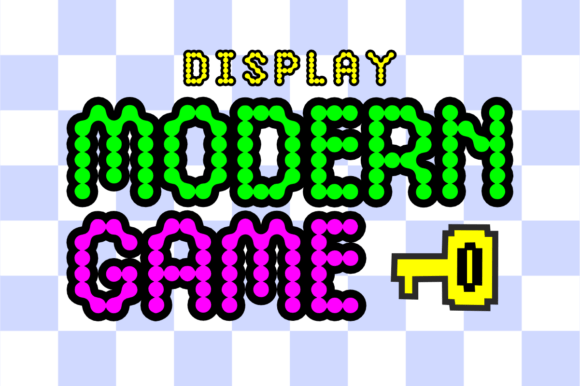Modern Game Font: Where Pixel Nostalgia Meets Tomorrow’s Design Language