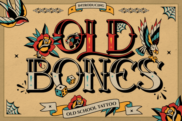 Old Bones: Tattoo Ink, Reborn in Type