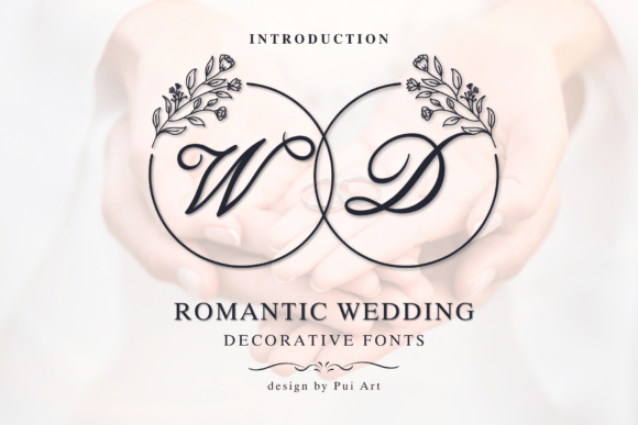 Romantic Wedding Monogram