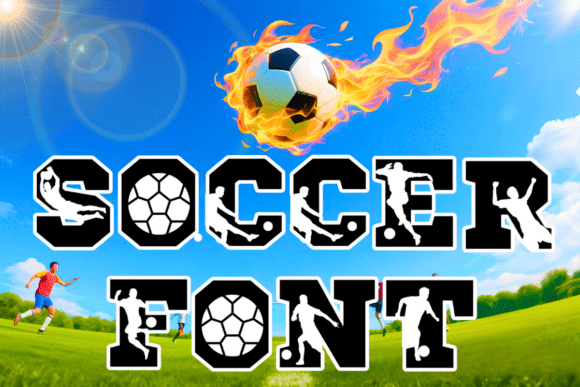Soccer Font: Where Typography Meets the Pitch